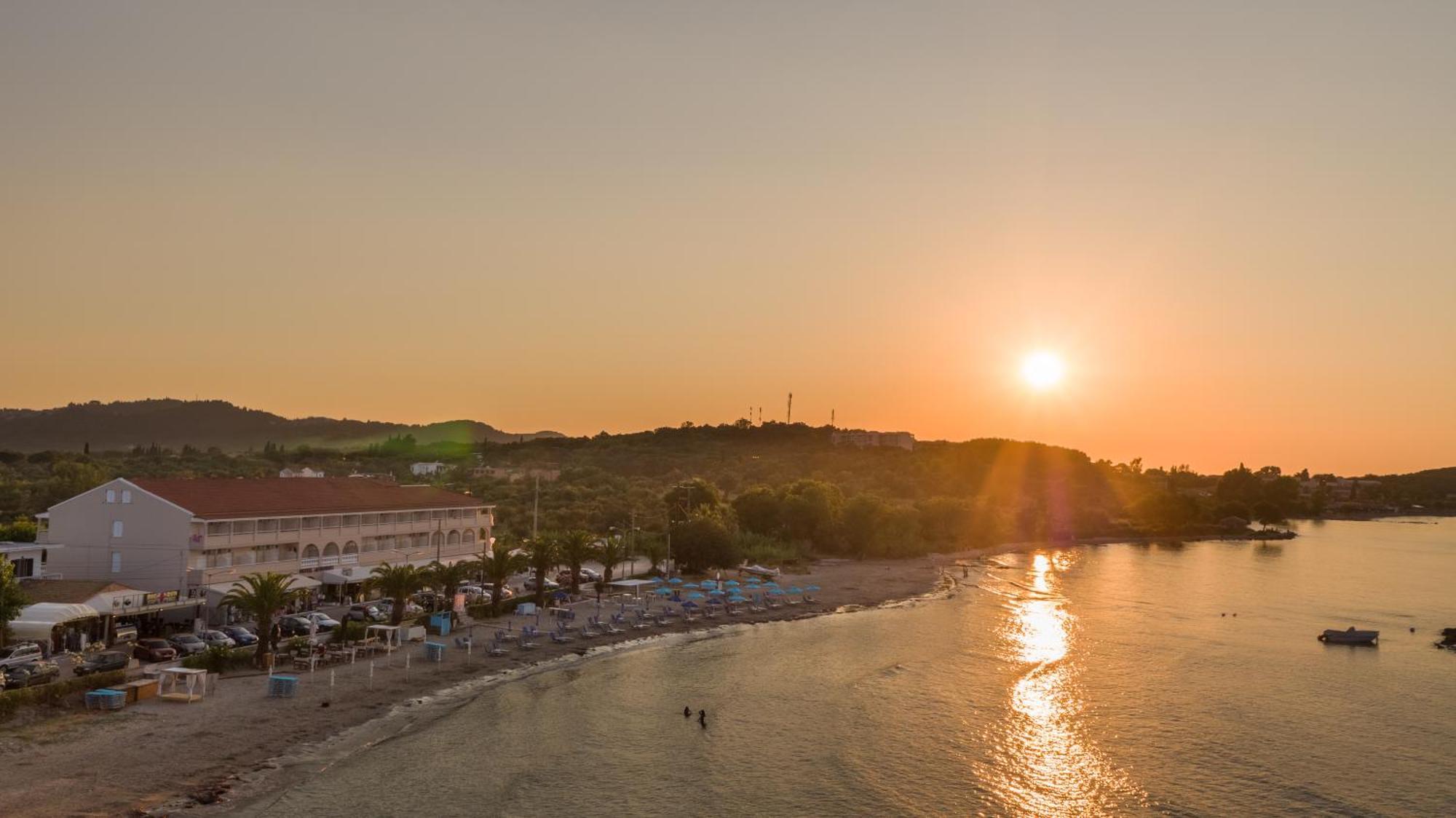 Aphrodite Beach Hotel Corfu Roda  Exterior photo