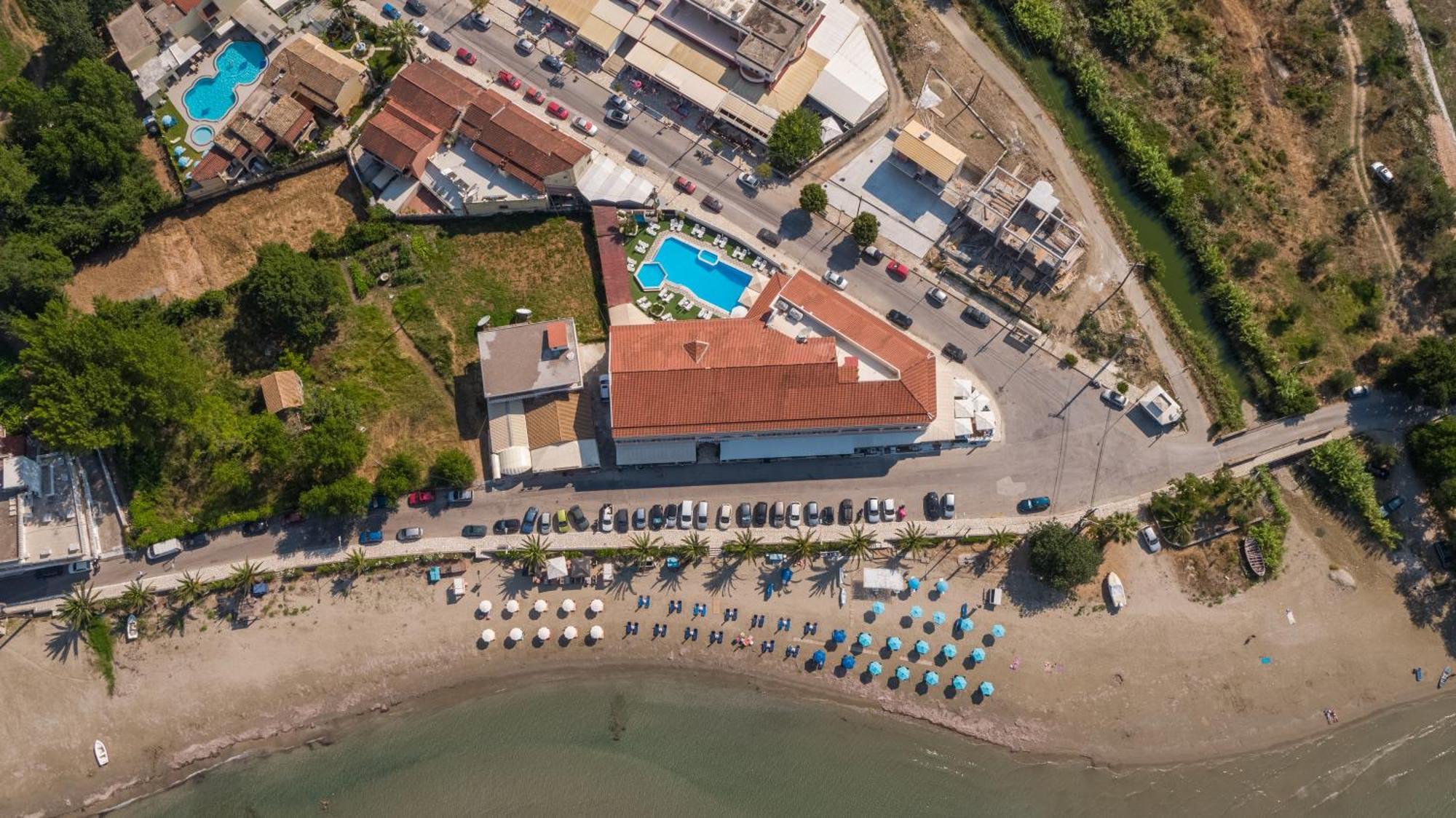 Aphrodite Beach Hotel Corfu Roda  Exterior photo